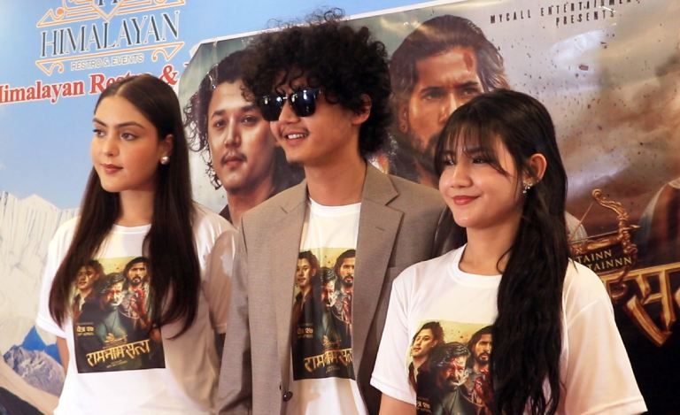 ‘राम नाम सत्य’को प्रचारमा आयुष, भन्छन्– “फिल्मप्रति निकै उत्साहित छु”