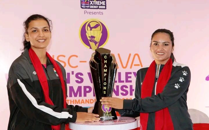 काभा महिला भलिबल च्याम्पियनसिप आजदेखि, नेपालले भारतसँग खेल्दै