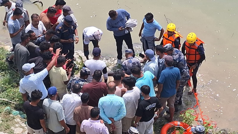 घुम्न गएका दुई जनाको शव बागमती नदी किनारमा भेटियो