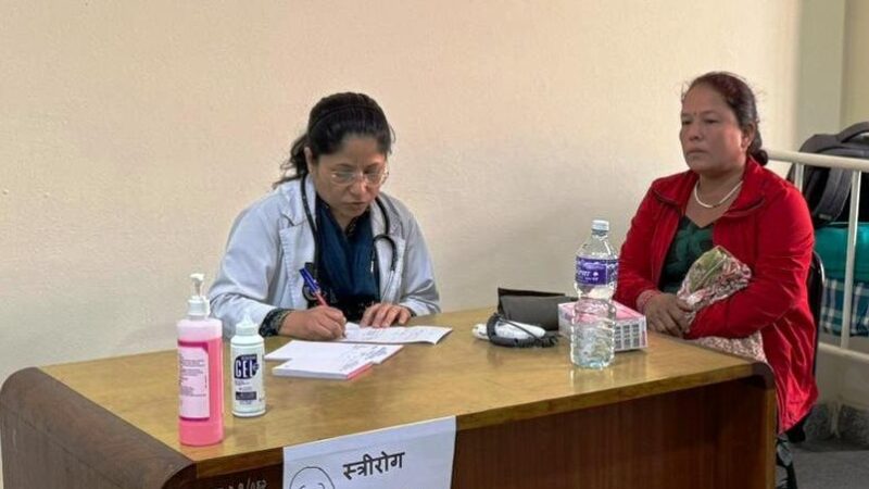 सुकुम्बासी शिविरमा स्वास्थ्य परीक्षणः आजदेखि पठनपाठन सुरु