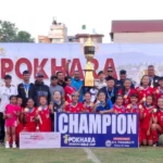 पुलिस क्लबले जित्यो पोखरा महिला गोल्डकप फुटबलको उपाधि