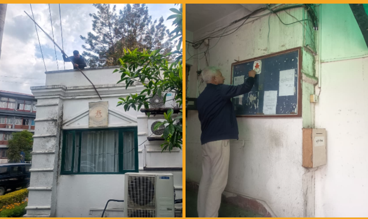 कर्मचारी ट्रेड युनियनका साइनबोर्ड हटाइयो, खाली गराइँदै कार्यालय