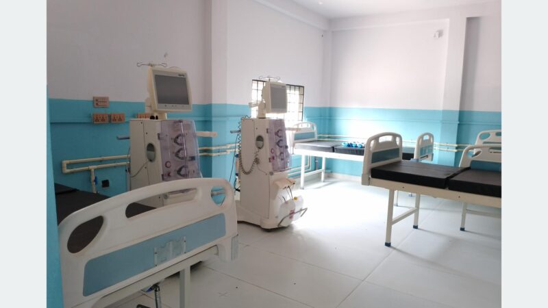 आर्थिक र प्राविधिक अभावले करोडौँका डायलासिस मेसिन प्रयोगविहीन