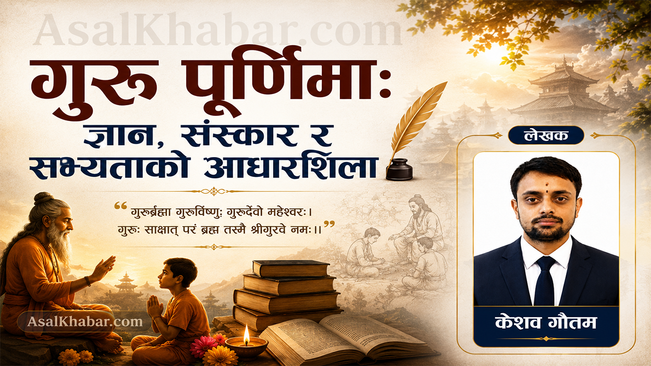 गुरु पूर्णिमा: ज्ञान, संस्कार र सभ्यताको आधारशिला