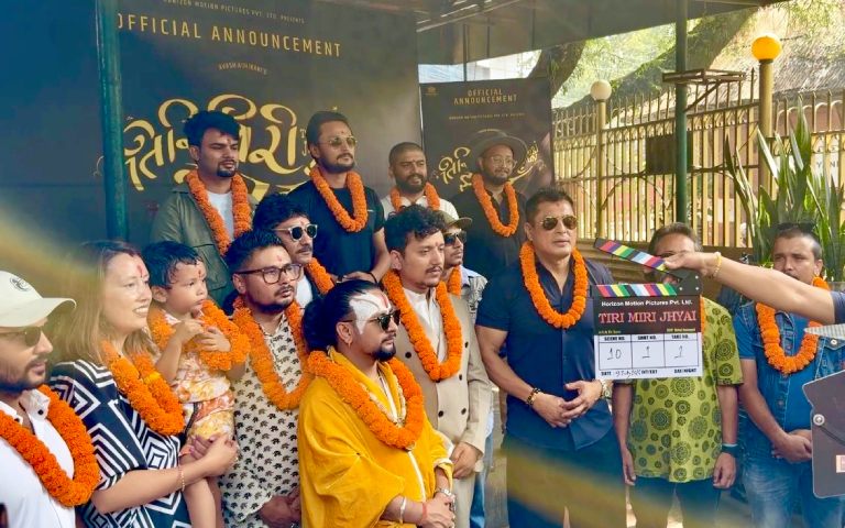सुमनको चलचित्र डेब्यू, ‘तिरिमिरी झ्याइँ’को शुभ मुहूर्त सम्पन्न