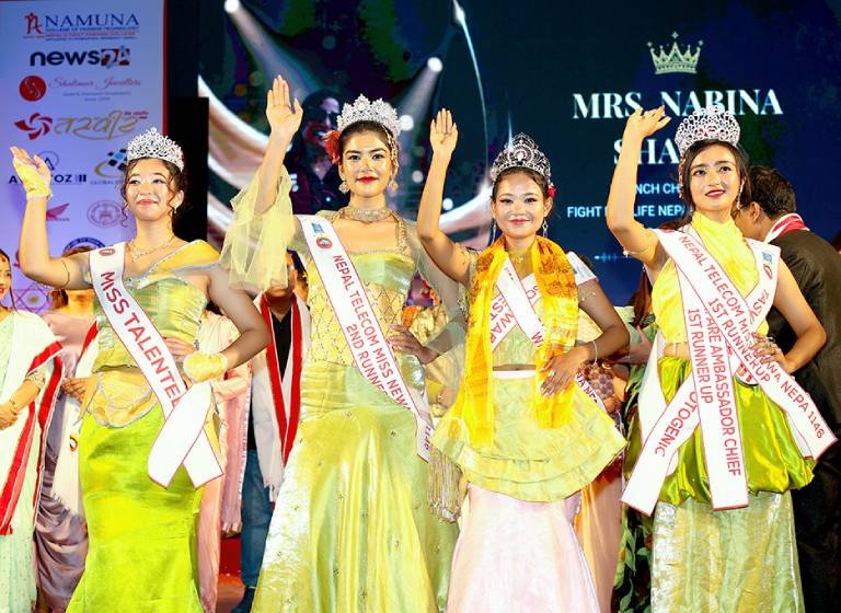 ललितपुरकी तिशा शाक्यले जितिन् मिस नेवाः नेपालको ताज