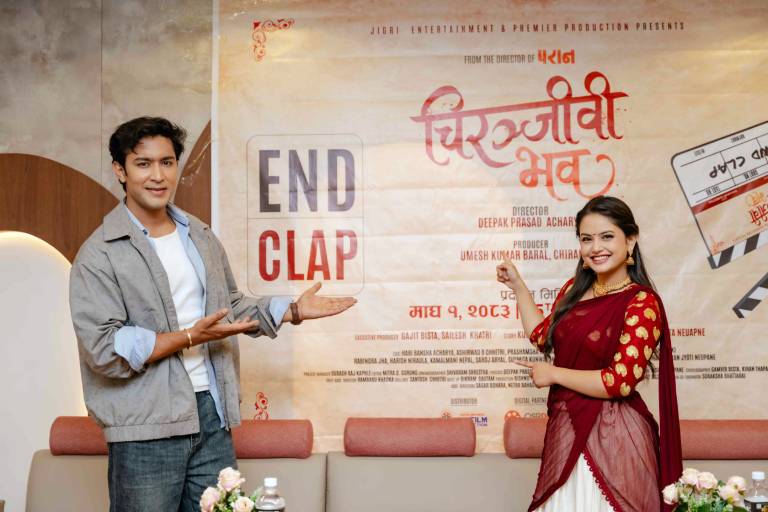 ‘चिरञ्जीवी भवः’को छायांकन सकियो, ५१ दिनमा प्याकअप