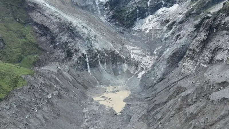 लेदो पहिरोले बनेको २२ लाख घनमिटर पानीको ताल पूर्ण रूपमा निष्कासन