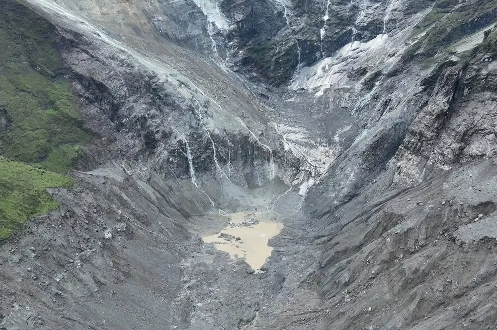 लेदो पहिरोले बनेको २२ लाख घनमिटर पानीको ताल पूर्ण रूपमा निष्कासन