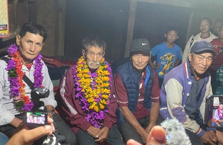 दग्नामका यामबहादुरको ५८ वर्षपछि पारिवारिक पुनर्मिलन