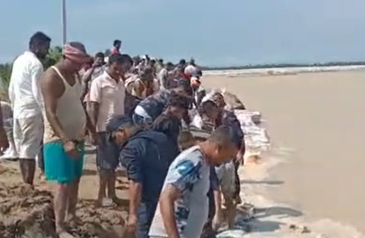 लालबकैया नदीको कटान तीव्र,जोखिमयुक्त क्षेत्रको निरन्तर निगरानी