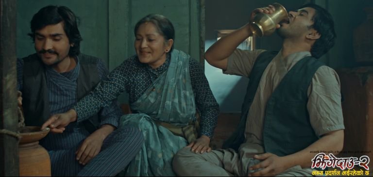 ‘झिंगे दाउ २’को ‘आमा भए पो स्वर्ग हुन्छ घर’ गीतमा आमाको माया