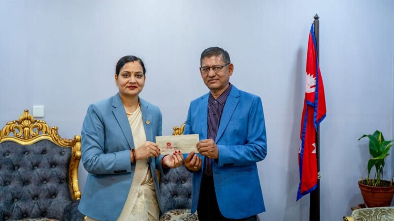 वैद्यखाना विकास समितिकाे अध्यक्षमा थापा नियुक्त