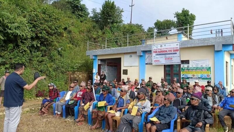 एक सय २३ जनाको मोतियाविन्दुको शल्यक्रिया एक सय २३ जनाको मोतियाविन्दुको शल्यक्रिया