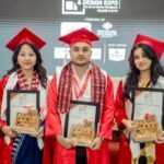 आईआईएफटी स्पेस एन्ड डिजाईन प्रतिस्पर्धामा रुची, दिपेश, विवेक र एन्जल उत्कृष्ट