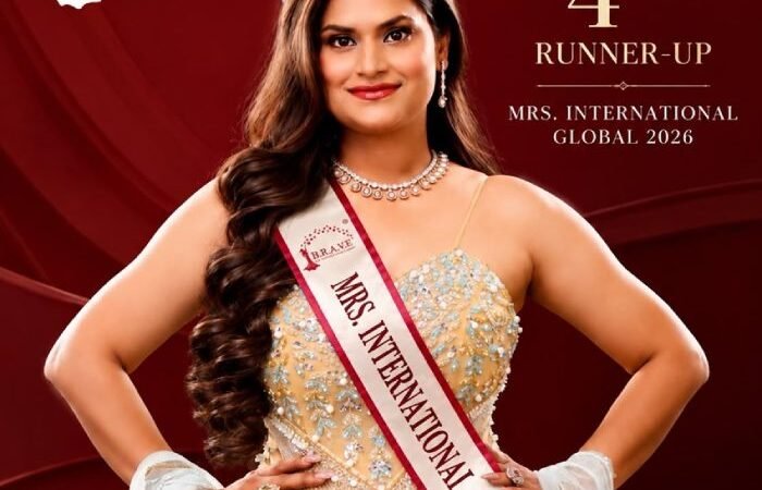 नेपालकी प्राची तोमर ‘मिसेस इन्टरनेशनल ग्लोबल २०२६’ मा चौथो रनरअप नेपालकी प्राची तोमर ‘मिसेस इन्टरनेशनल ग्लोबल २०२६’ मा चौथो रनरअप