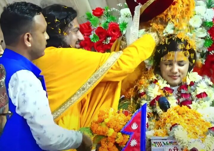 कोटीहोममा देवी प्रतिभाको भव्य बिदाई, हजारौँ भक्तजन भावविह्वल