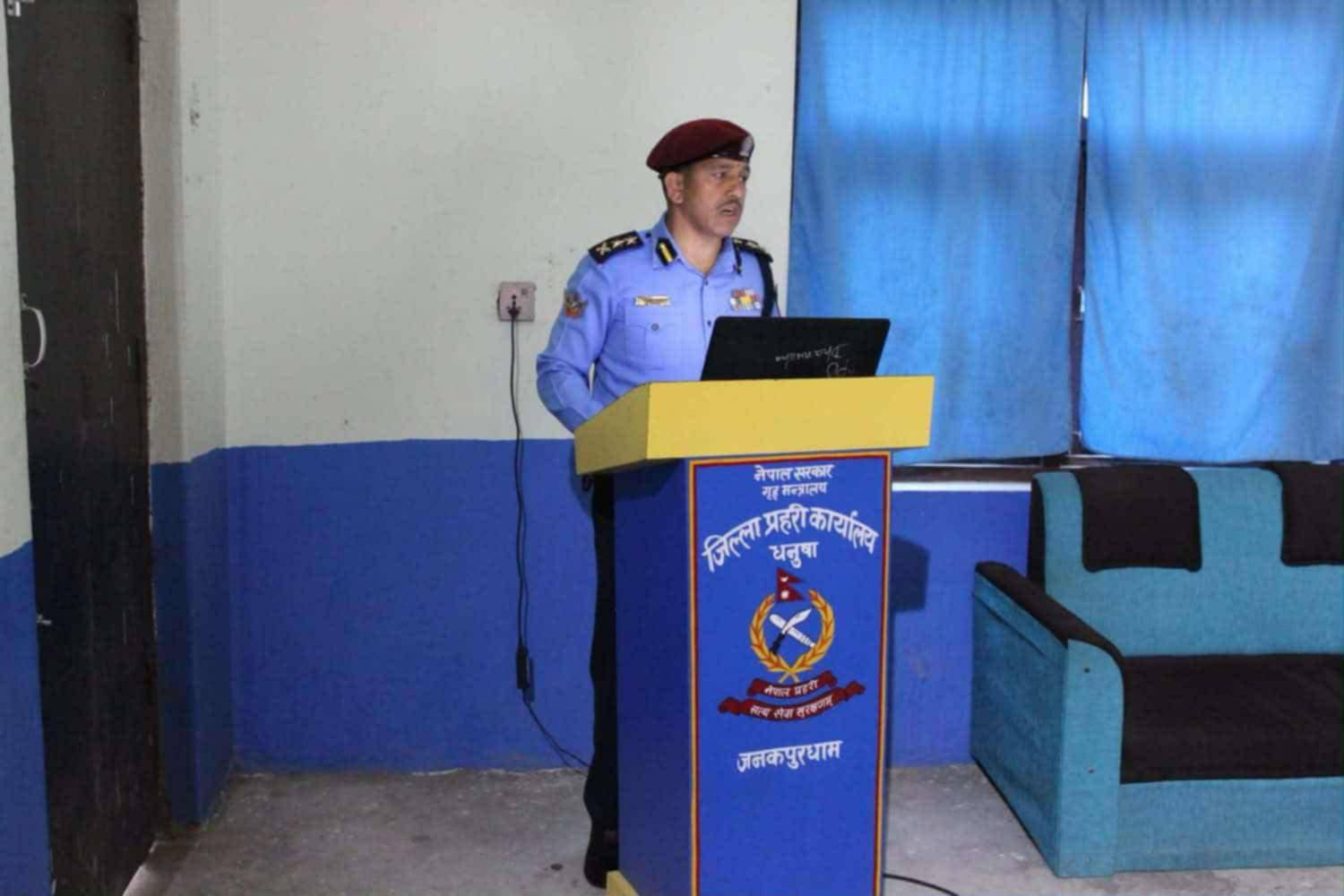 निष्ठावान प्रहरिको परिचय कमाउदै: तिवारी निष्ठावान प्रहरिको परिचय कमाउदै: तिवारी