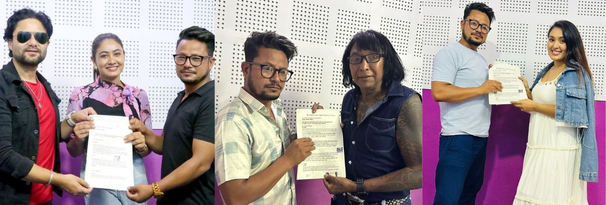 ‘किन लाग्छ माया’ निर्माणको घोषणा, धिरेनदेखि मिस पबीसम्म पर्दामा ‘किन लाग्छ माया’ निर्माणको घोषणा, धिरेनदेखि मिस पबीसम्म पर्दामा